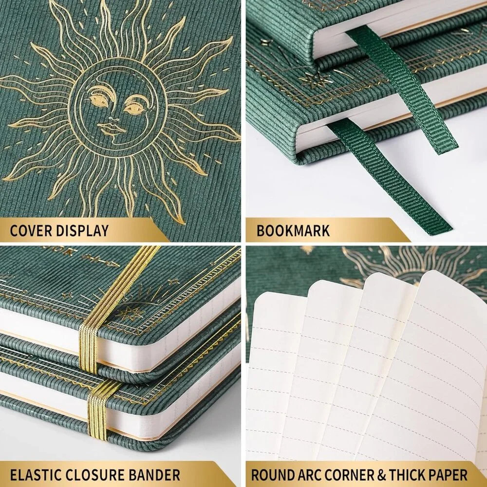 Artfan Ruled Notebook/Journal –Thick Paper Faux Leather Classic Notebook - Picture 5 of 5